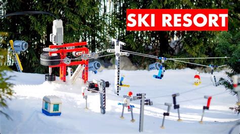 dcski|lego technic ski resort.